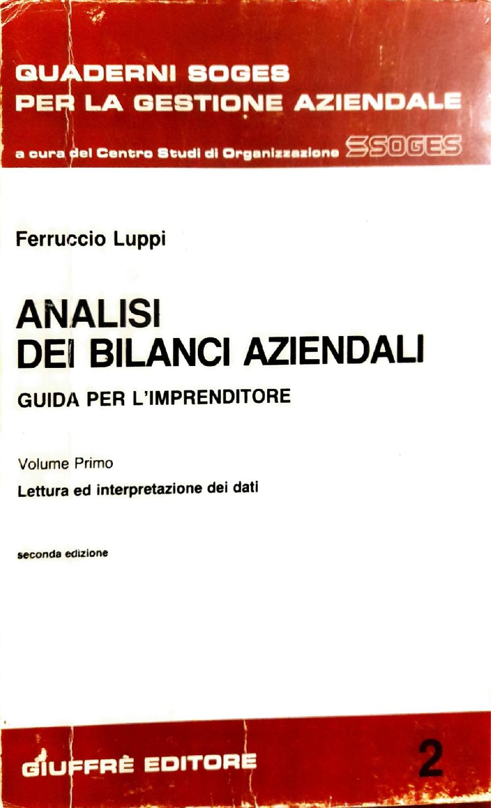 Abebooks Analisi dei bilanci aziendali (volume primo: letteratura e interpretazione dei dati)
