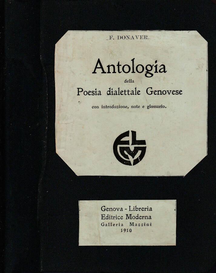 Abebooks Antologia della poesia dialettale genovese