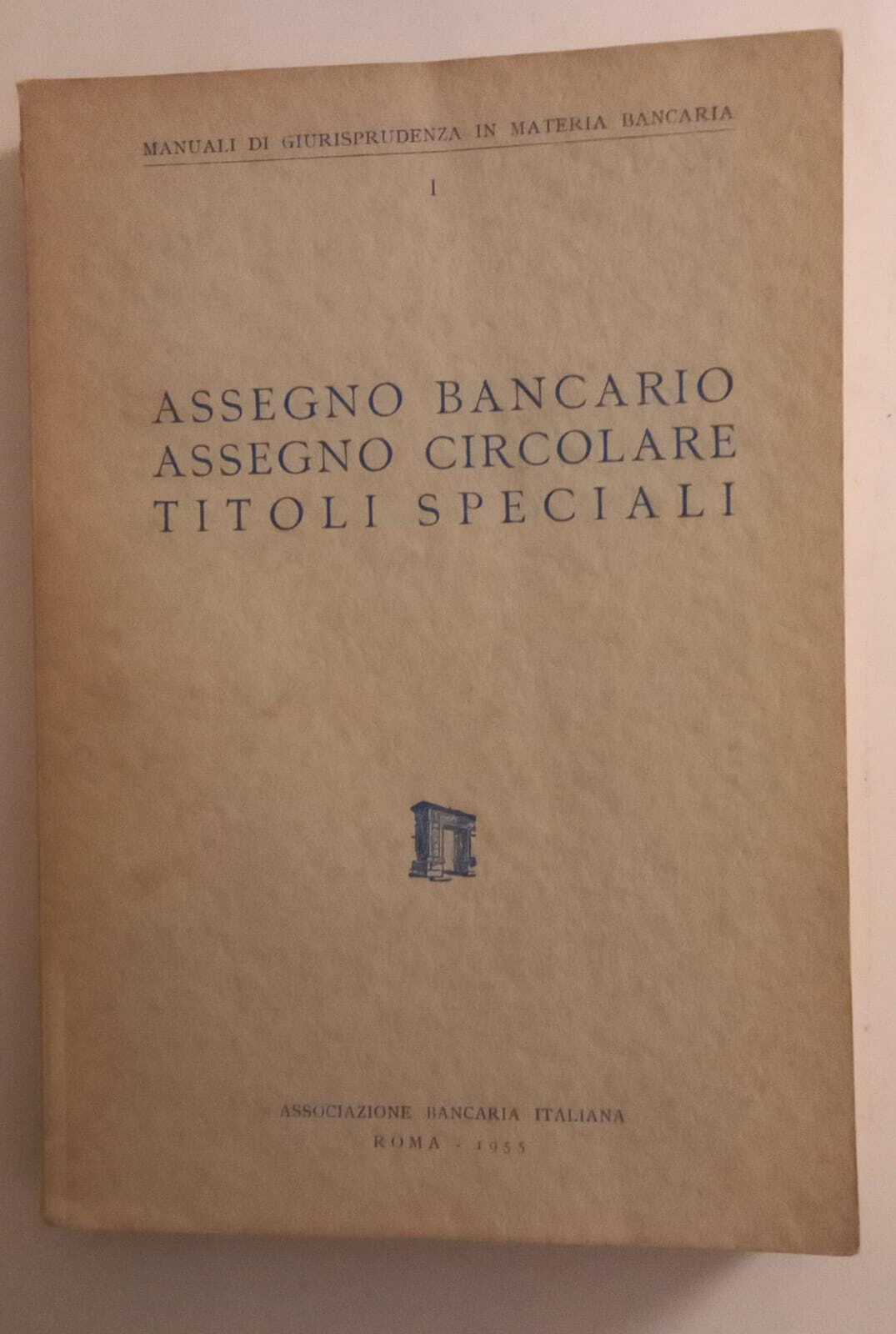Abebooks Assegno Bancario Assegno Circolare Titoli Speciali