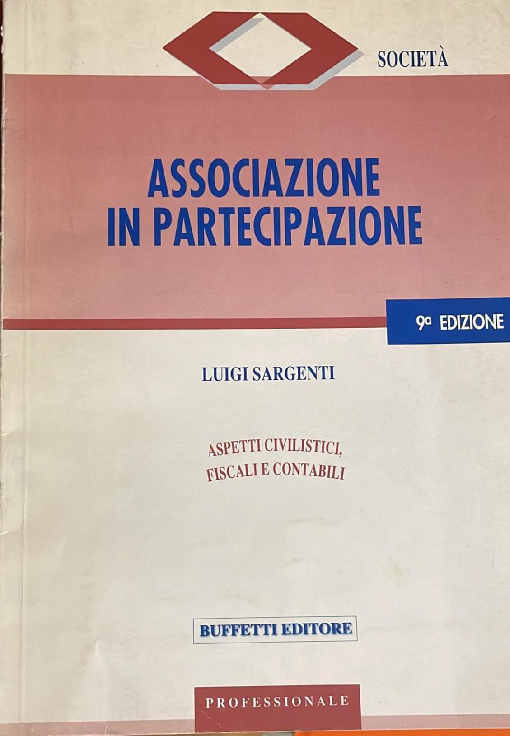 Abebooks Associazione in partecipazione : aspetti civilistici fiscali e contabili