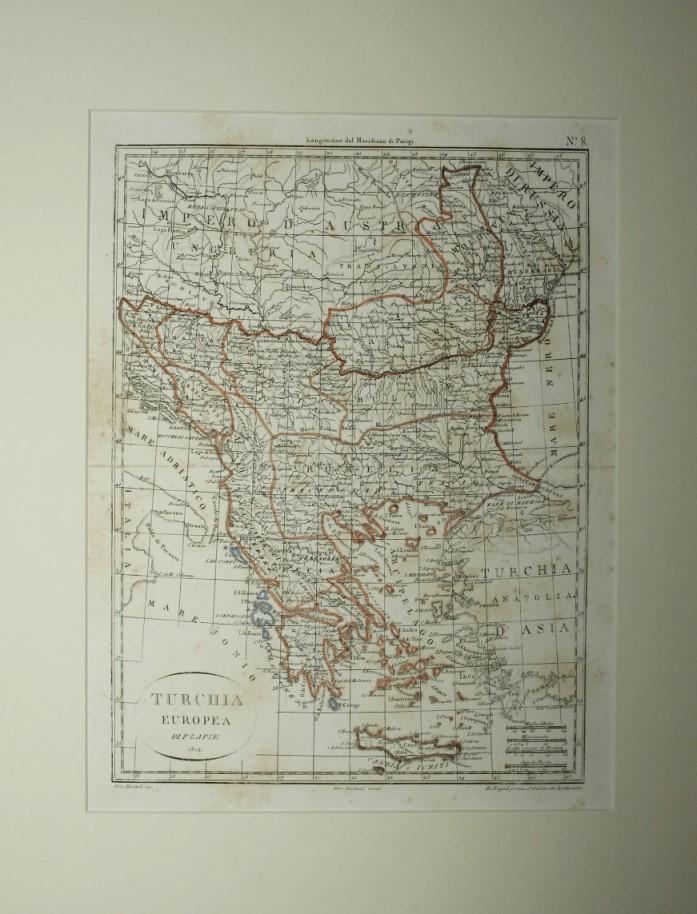 Abebooks Atlante Universale portatile - Carta della Turchia Europea di P. Lapie