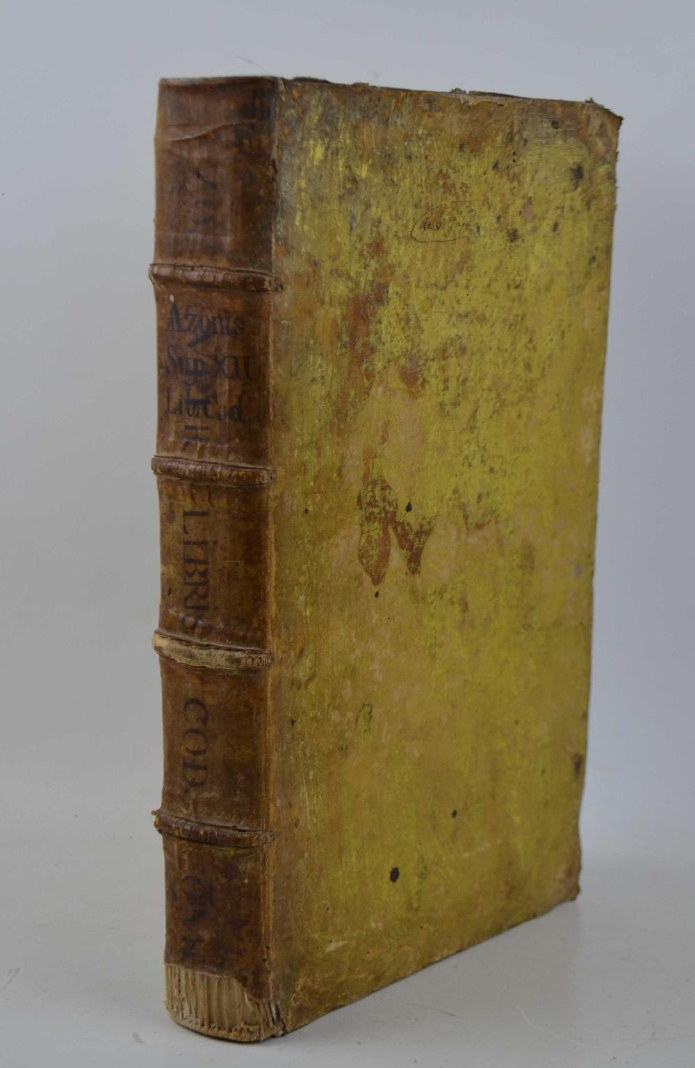 Abebooks Azonis in singulas leges XII. librorum codicis Iustinianei commentarius&