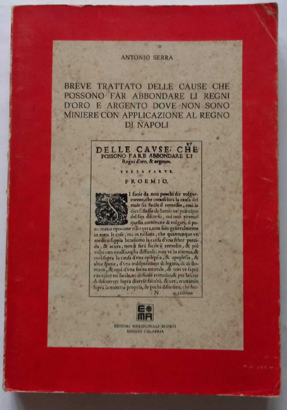 Abebooks Breve trattato cause che possono fa abbandonare li regni d'oro e d'argento