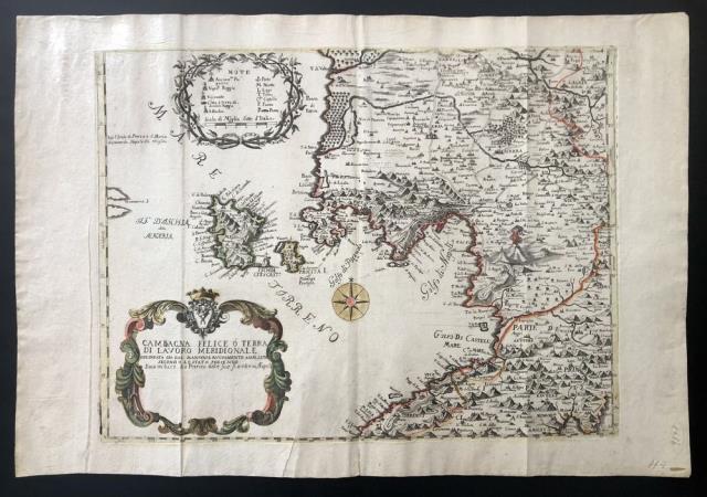 Abebooks Campagna Felice o Terra di Lavoro Meridionale delineate già dal Magini e nuovamente ampliata secondo lo Stato Presente