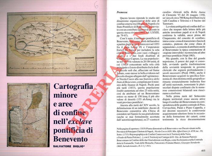 Abebooks Cartografia minore e aree di confine nell'exclave pontificia di Benevento