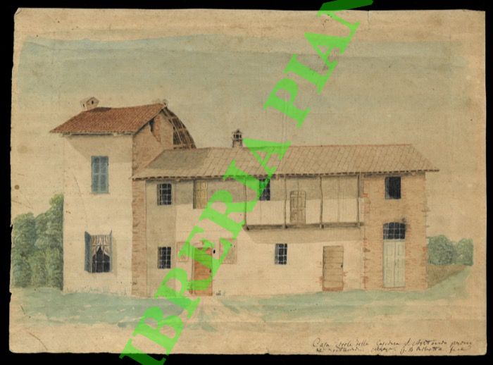 Abebooks Casa civile detta Caserma S. Antonio prima dei restauri. Avv. G.B. Ribotta fece