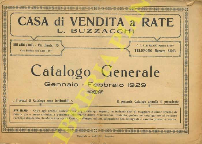 Abebooks Casa di vendite a rate. Catalogo generale. Gennaio - Febbraio 1929