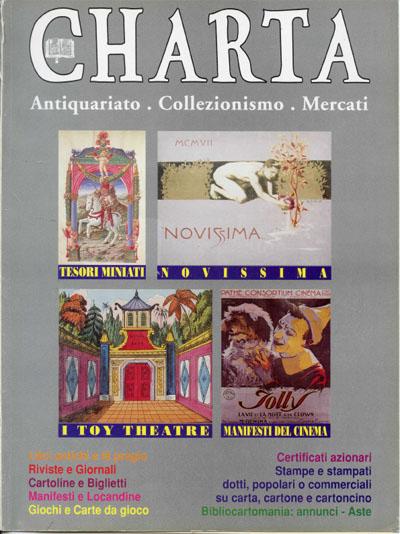 Abebooks Charta. Antiquariato - Collezionismo - Mercati - n. 15 marzo-aprile 1995