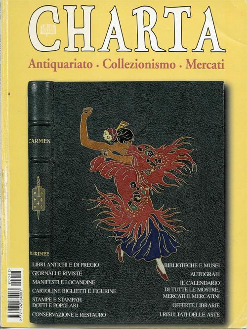 Abebooks Charta. Antiquariato - Collezionismo - Mercati - n. 41 luglio-agosto 1999