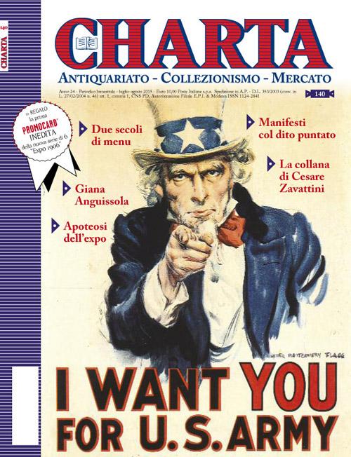 Abebooks Charta. Antiquariato - Collezionismo - Mercato - n 140 luglio-agosto 2015