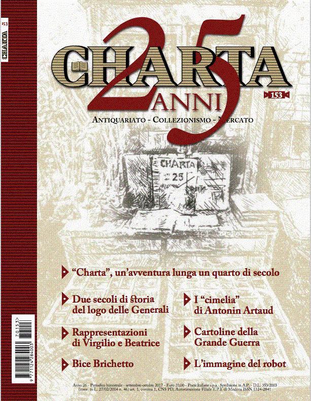 Abebooks CHARTA Antiquariato - Collezionismo - Mercato - n. 153 settembre-ottobre 2017