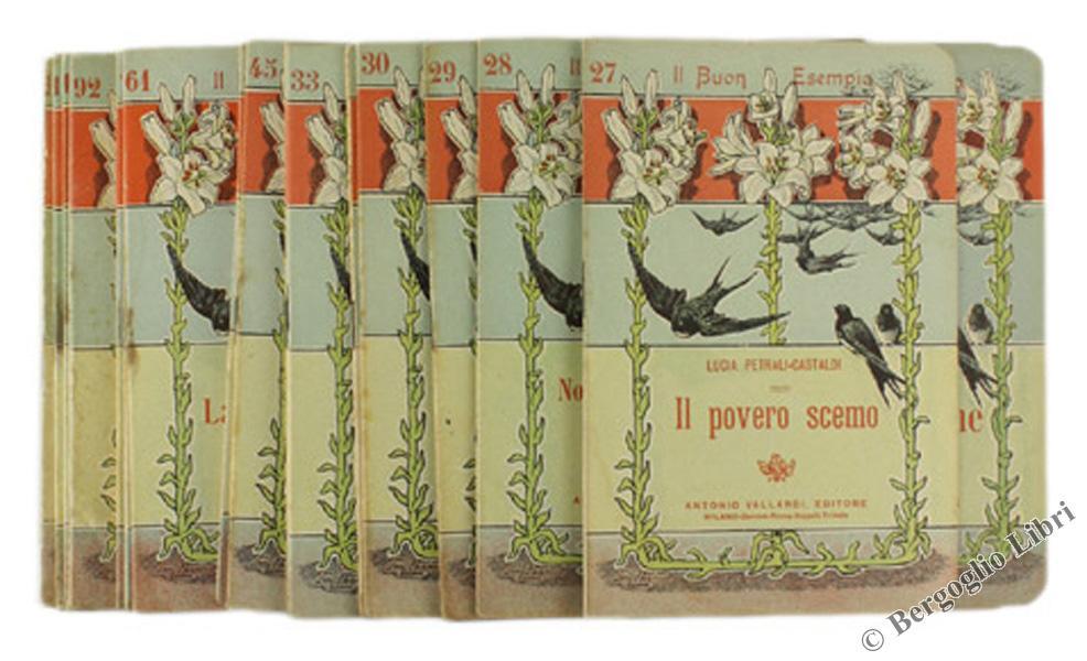 Abebooks Collana IL BUON ESEMPIO. Biblioteca popolare per i fanciulli. Collezione di 39 numeri.: