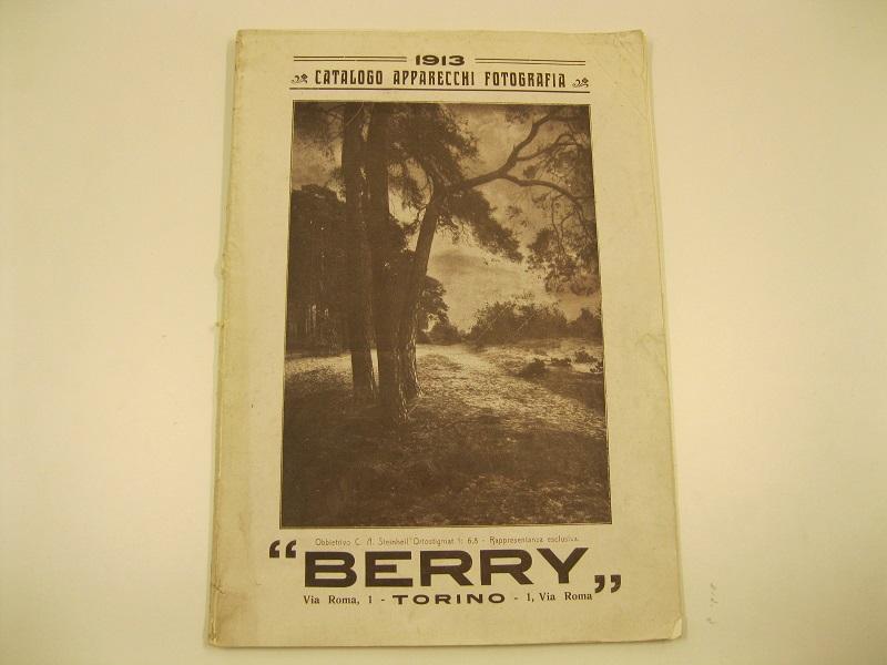 Abebooks Ditta Berry del Photo - Emporium O. Ratti & C. Ottica - fotografia - cinematografia - geodesia. Torino. Via Roma 1. Fornitrice della Real Casa. Catalogo apparecchi fotografici n. 1 - 2o edizione