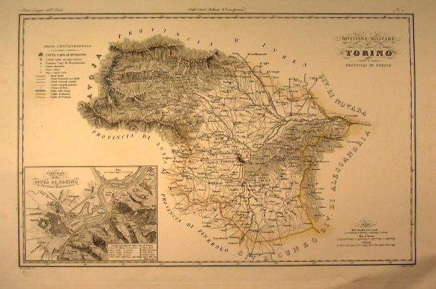 Abebooks Divisione militare di Torino. Provincia di Torino