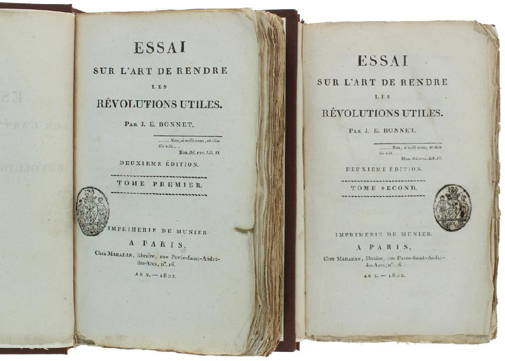 Abebooks ESSAI SUR L'ART DE RENDRE LES REVOLUTIONS UTILES.: