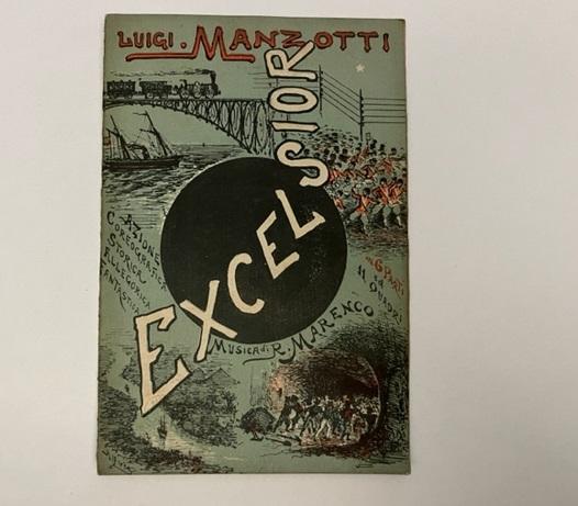 Abebooks Excelsior. Azione coreografica storica allegorica fantastica in 6 parti e 11 quadri. Musica di Romualdo Marenco