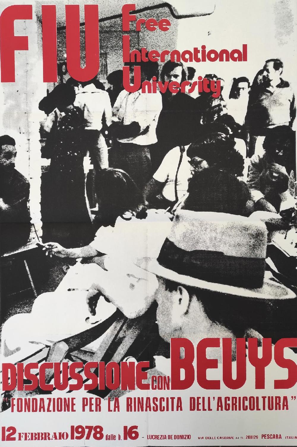 Abebooks FIU - DISCUSSIONE CON BEUYS - FONDAZIONE PER LA RINASCITA DELL' AGRICULTURA