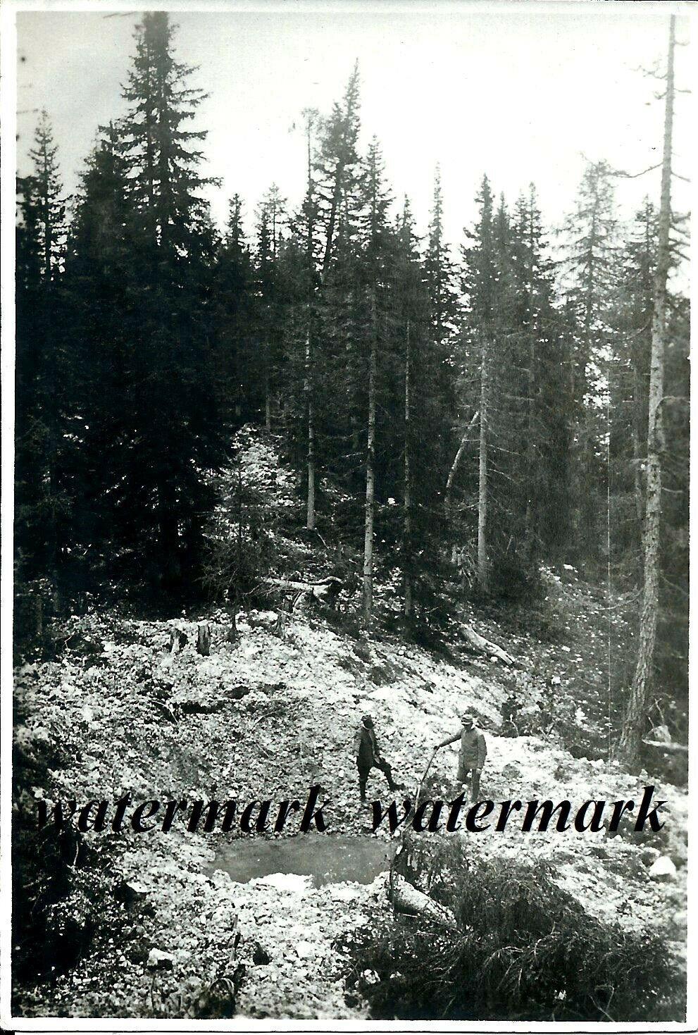 Abebooks Foto Originale 1aGuerra Mondiale Effetto Dell'esplosione Di Un Pezzo Da 305mm