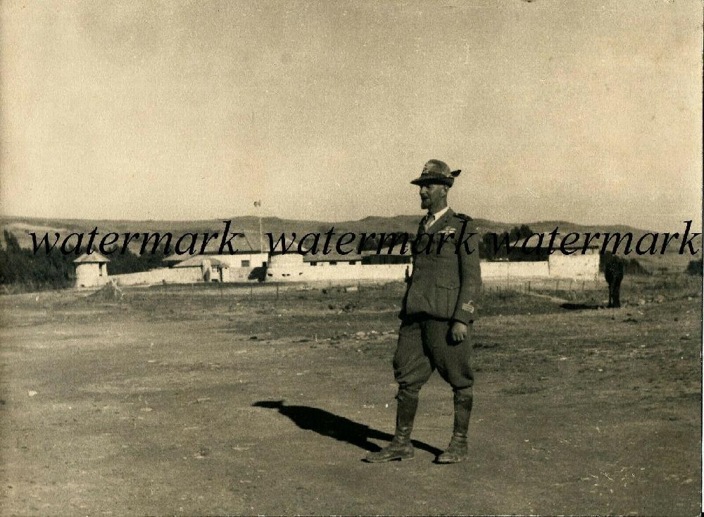 Abebooks Foto Originale Cap.Antonio Ferrazza Com. Battaglione Alpini "Uork Amba" 1938