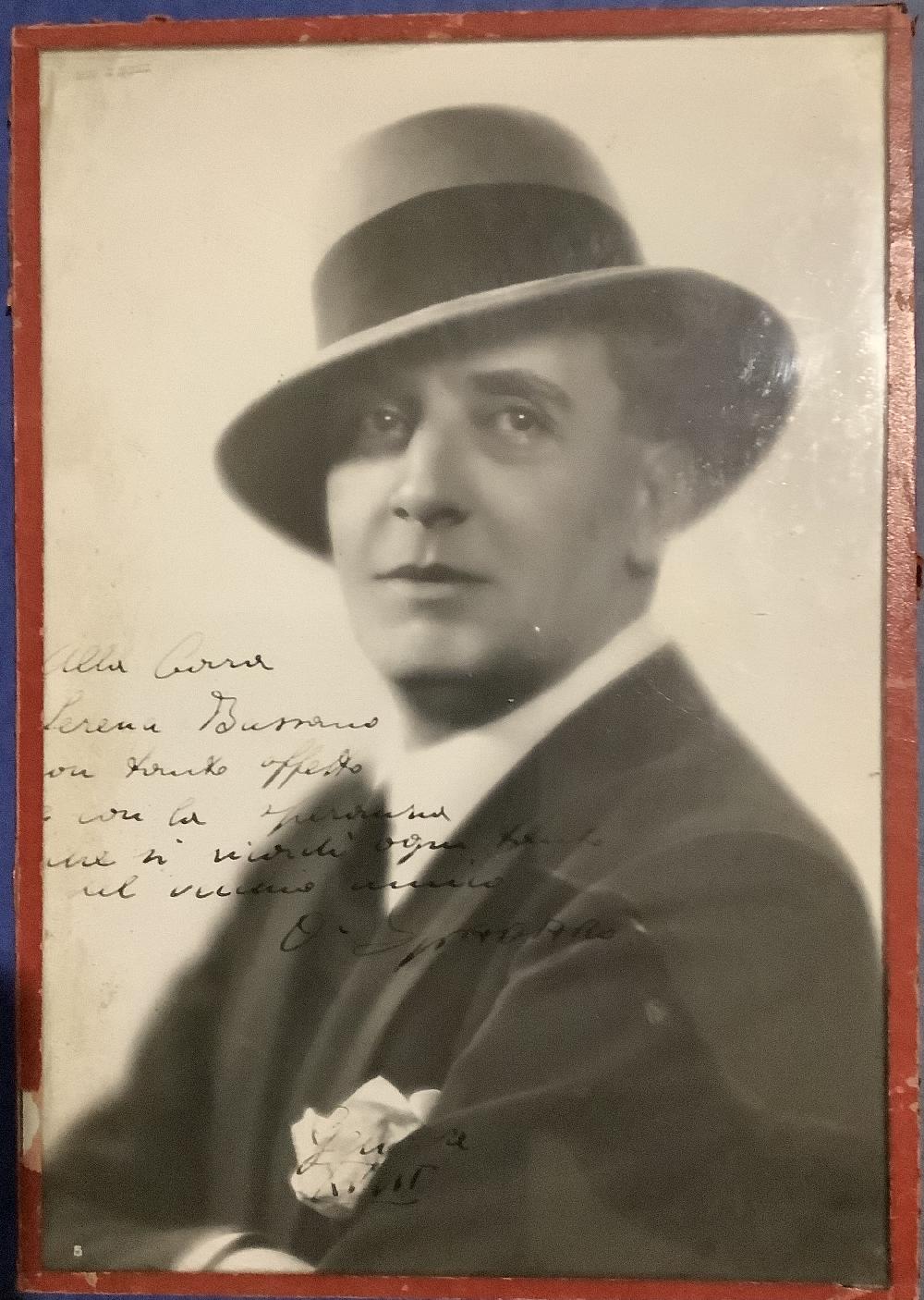 Abebooks Fotografia originale con dedica autografa di Odoardo Spadaro Genova 1940