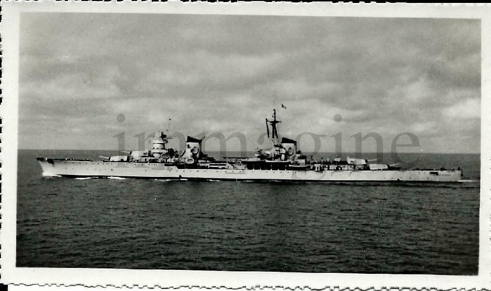 Abebooks Fotografia originale Regio incrociatore "Eugenio di Savoia" 1940's