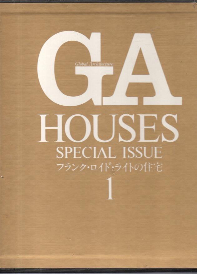 Abebooks GA Houses 1. Special issue. Houses by Frank Lloyd Wright