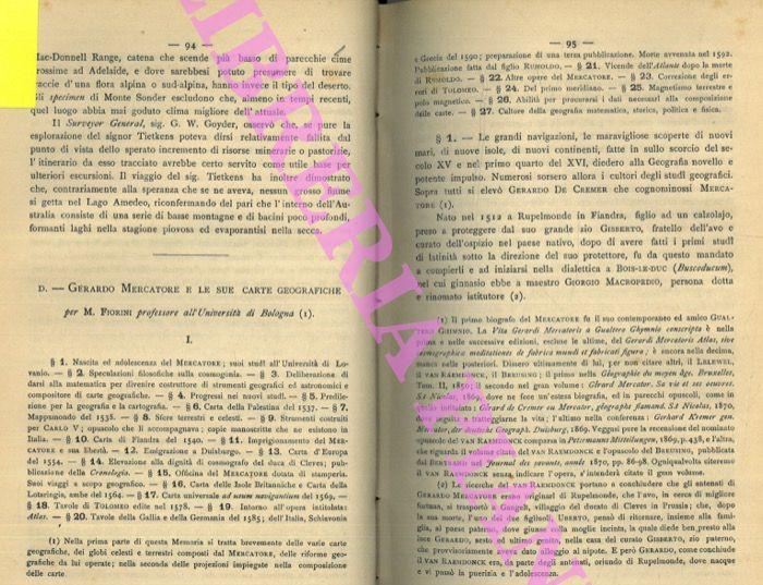 Abebooks Gerardo Mercatore E Le Sue Carte Geografiche