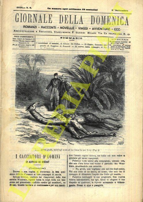 Abebooks Giornale della Domenica. Romanzi. Racconti. Novelle. Viaggi. Avventure. Ecc