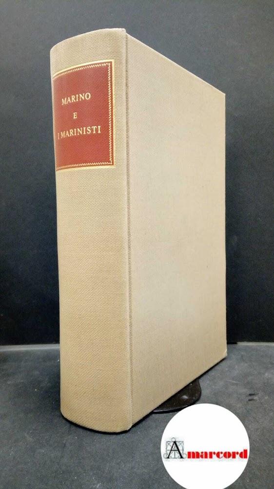 Abebooks Giuseppe Guido Ferrero (a cura di). Marino e i Marinisti