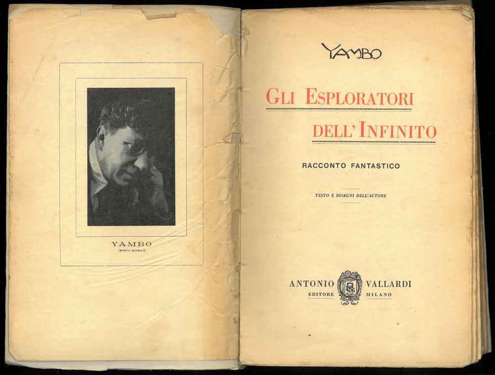 Abebooks Gli Esploratori Dell'Infinito. Racconto Fantastico. Testo E Disegni Dell'Autore