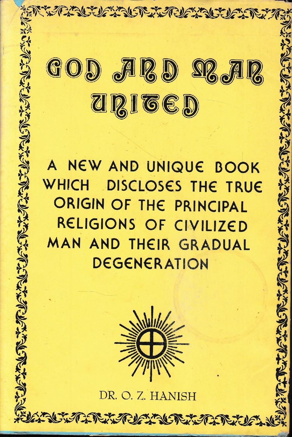 Abebooks God and Man United: A Study of the Evolution of Religion from 10 000 B.C