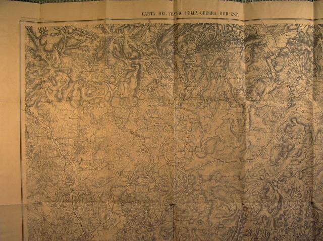 Abebooks Guerra Franco-Tedesca 1870-71 Carta del Teatro della Guerra Sud-Est