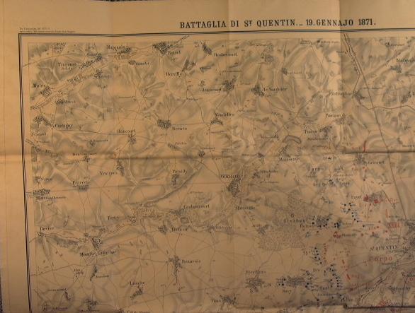 Abebooks Guerra Franco-Tedesca. La campagna del 1870-71. Battaglia di St Quentin del 19 gennaio 1871