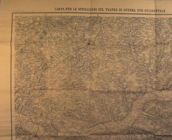 Abebooks Guerra Franco-Tedesca. La campagna del 1870-71. Carta per le operazioni sul teatro di guerra sud-occidentale.Zona della foresta De Bersay