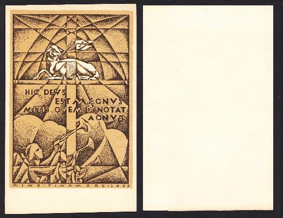 Abebooks HIC DEUS EST MAGNUS MITIS QUEM DENOTAT AGNUS Nino Finamore