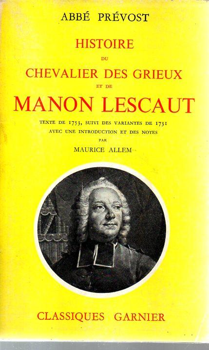 Abebooks Histoire du Chevalier des Grieux et de Manon Lescaut