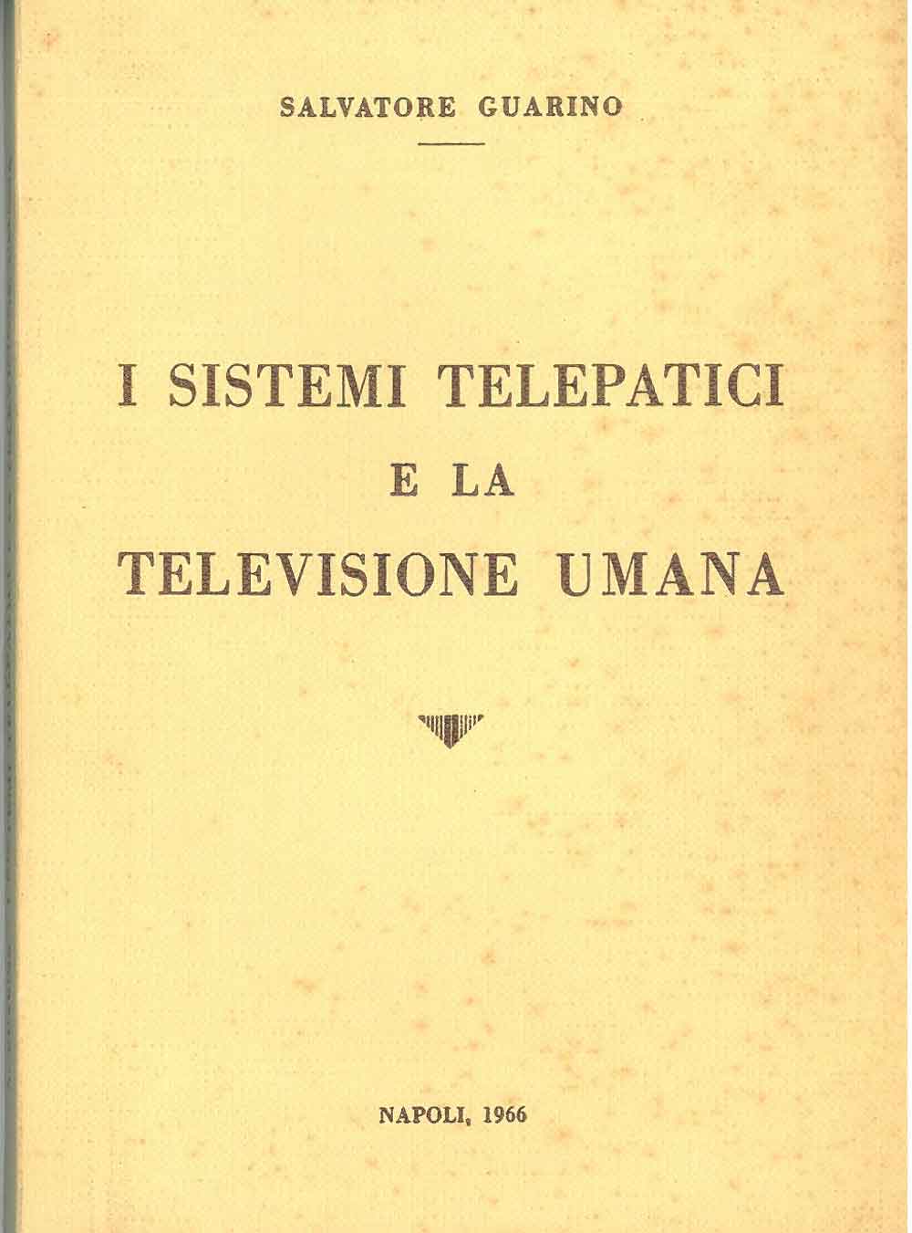Abebooks I sistemi telepatici e la televisione umana
