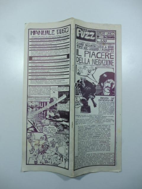 Abebooks Il Piacere Della Negazione. Puzz Edizioni. Numero Unico. Gennaio 1975