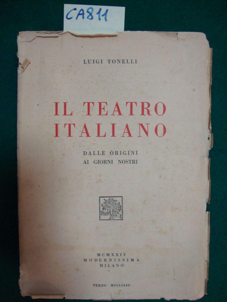 Abebooks Il teatro italiano - Dalle origini ai giorni nostri