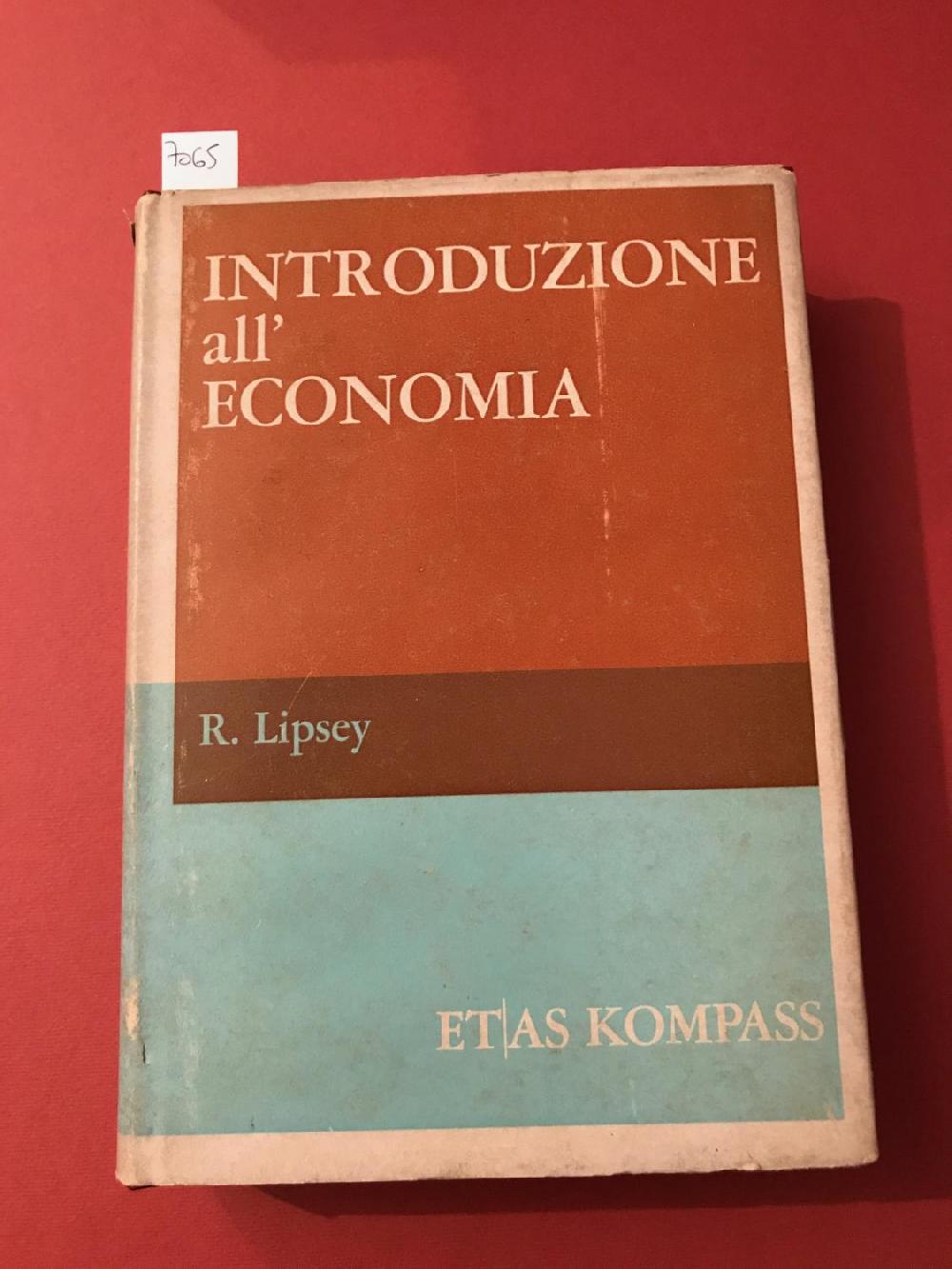 Abebooks Introduzione all'economia. Presentazione dell'edizione italiana a cura di Luigi Frey