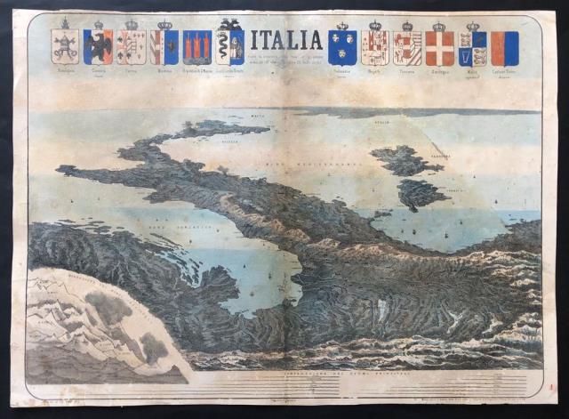 Abebooks Italia al contrario. Come si presenta nella sua configurazione naturale all'altezza di circa 20 mille metri