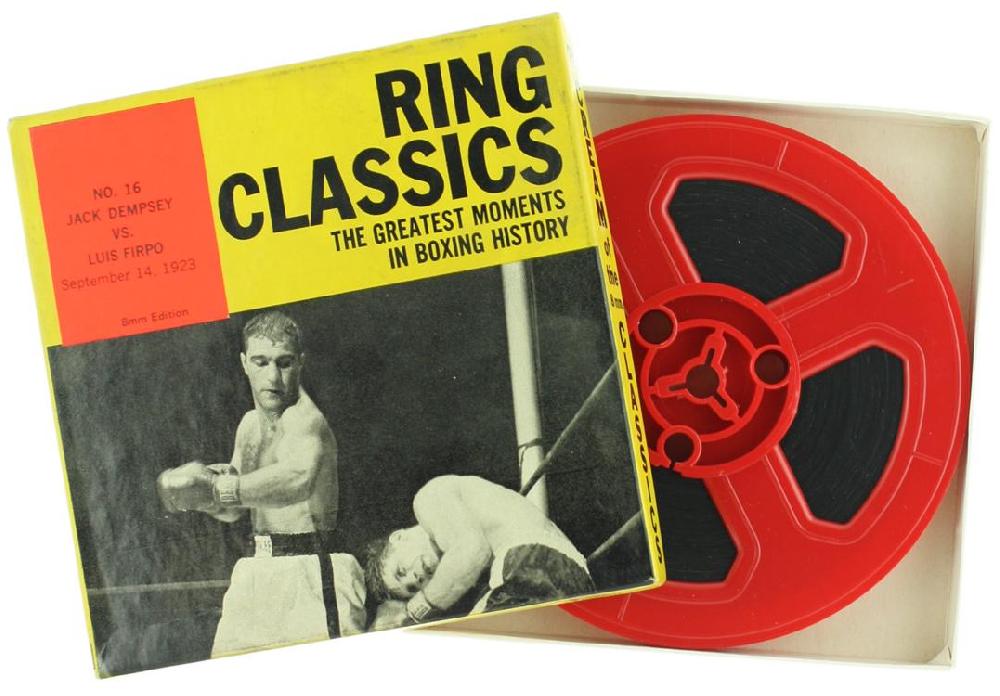 Abebooks JACK DEMPSEY vs LUIS FIRPO September 14 1923 - RING CLASSICS No. 16 (8 mm original film):