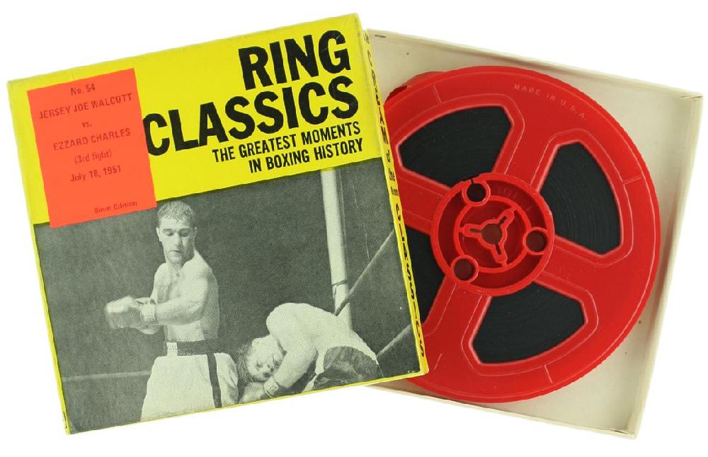 Abebooks JERSEY JOE WALCOTT vs EZZARD CHARLES (3rd fight)) July 18 1951 - RING CLASSICS No. 54 (8 mm original film)::