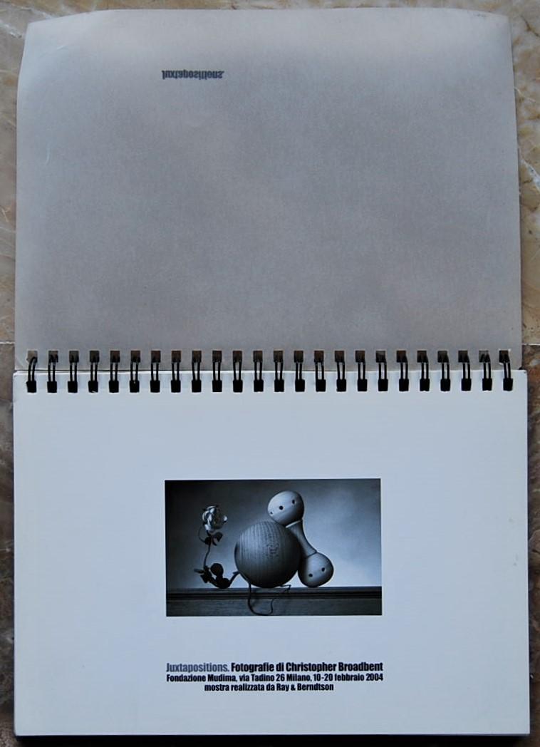 Abebooks JUXTAPOSITIONS. FOTOGRAFIE DI CHRISTOPHER BROADBENT