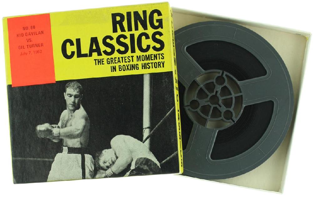 Abebooks KID GAVILAN vs GIL TURNER July 7 1952 - RING CLASSICS No. 60 (8 mm original film):
