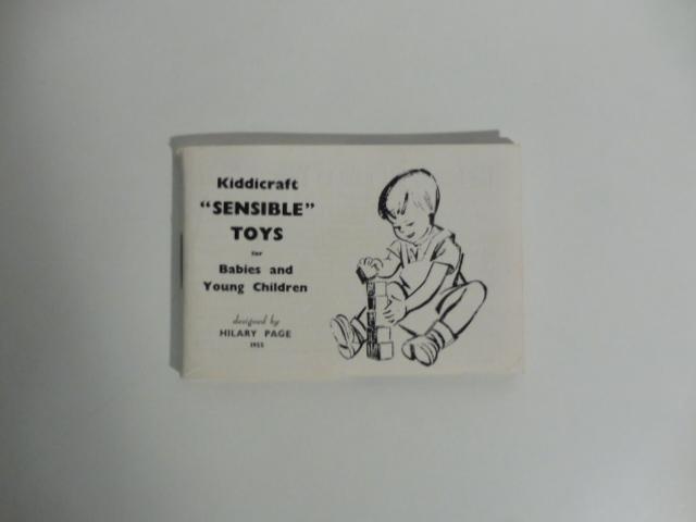 Abebooks Kiddicraft sensible toys for babies and young children designed by Hilary Page