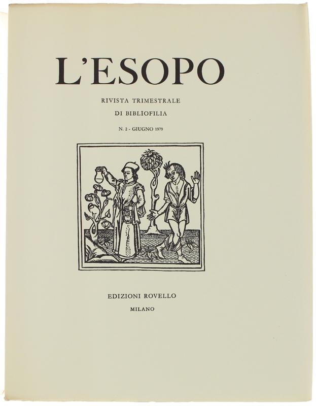 Abebooks L'ESOPO. Rivista trimestrale di bibliofilia. N. 2 - Giugno 1979.: