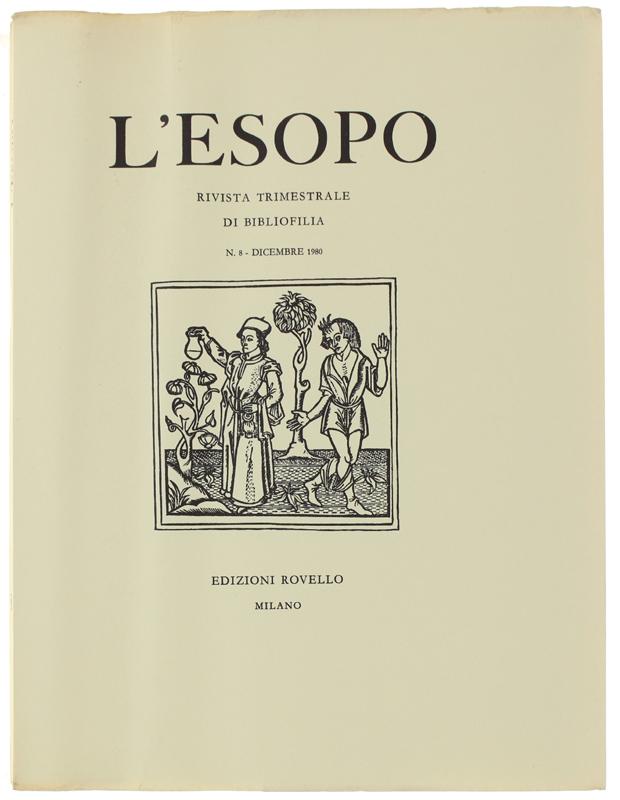 Abebooks L'ESOPO. Rivista trimestrale di bibliofilia. N. 8 - Dicembre 1980.: