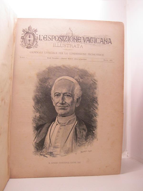 Abebooks L'esposizione vaticana illustrata. Giornale per la commissione promotrice. Numero 1-40; LEG. CON: L'esposizione vaticana illustrata. Periodico ufficiale per la commissione promotrice. Premiato con di0ploma di medaglia d