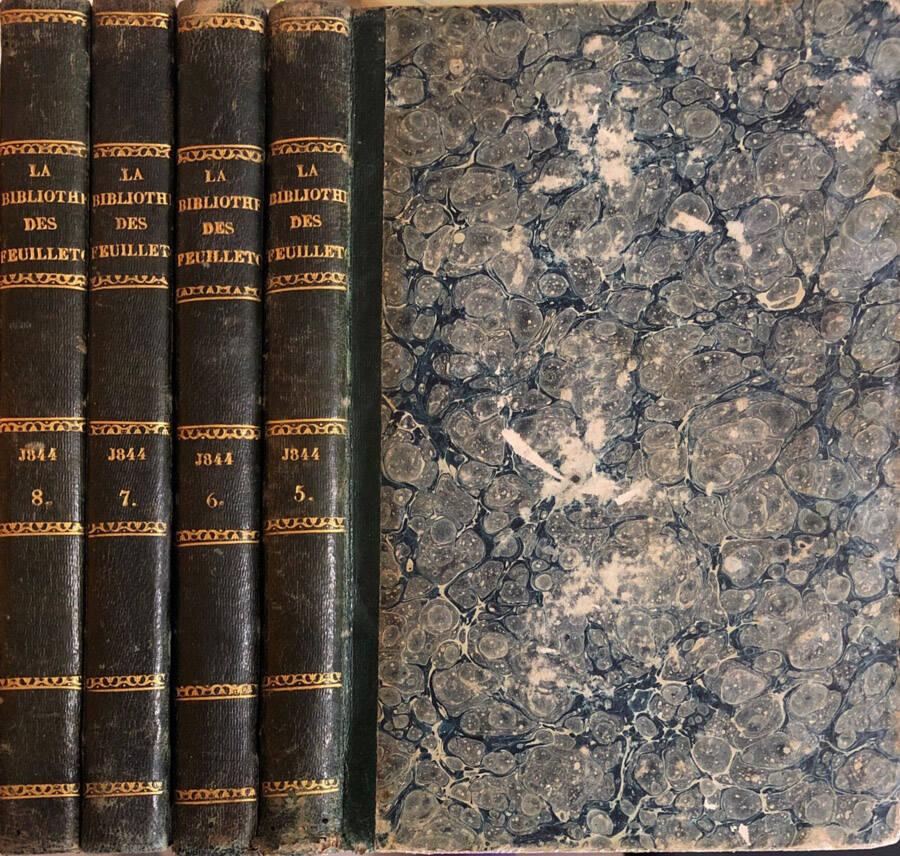 Abebooks La Bibliotheque des feuilletons 1844 recueil de romans nouvelles et feuilletons